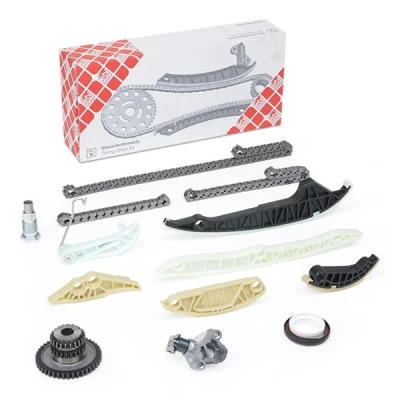 Kuva FEBI BILSTEIN 106513 Jakoketjusarja Hammasketju, Ketju koteloitu SKODA: Octavia II Hatchback, 2 Combi, Yeti, VOLKSWAGEN: Beetle Hatchback