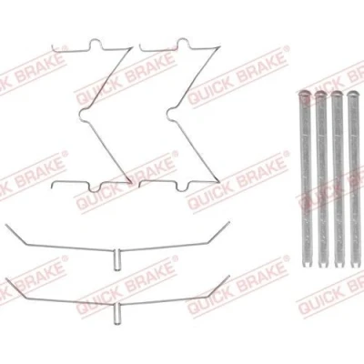 Kuva QUICK BRAKE 109 1885 Tarvikesarja, Jarrupala TOYOTA: HILUX 3 Pick up