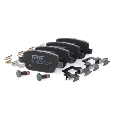 Kuva TRW COTEC GDB1732 Jarrupalat Ei kulumisenilmaisimelle Jarrusatulan ruuveilla Tarvikkeilla VOLVO: V70 3, 2, XC70 II Farmari, FORD: MONDEO 4 Turnier