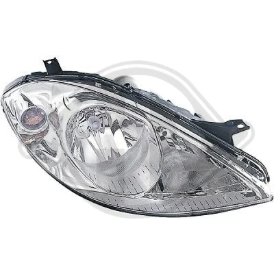 Kuva DIEDERICHS Priority Parts 1681080 Ajovaloumpio Oikea H7/H7 heijastimella MERCEDES BENZ: A sarja