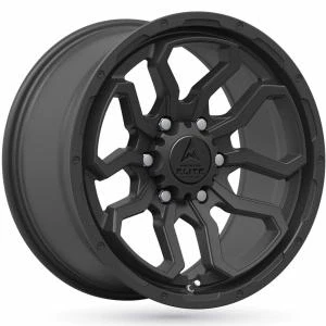 Kuva American Elite Spartan AEW MATT Black 9x17 6/139.7 ET12 B110