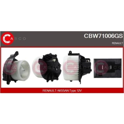 Kuva CASCO CST10176AS Starttimoottori 12V 1,10kW 8 CPS0067 M8 74mm CITROËN: C1 I