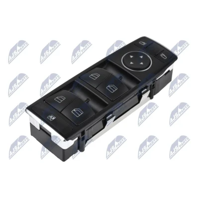Kuva Kytkin, lasinnostin, Etu, vasen MERCEDES BENZ OE 166 905 43 00, A 00 9107,