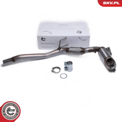 Kuva Dieselhiukkasuodatin, Edessä AUDI, SEAT, SKODA, VW OE 1K0254700EX, 1K0254700JX, 1K0254700NX