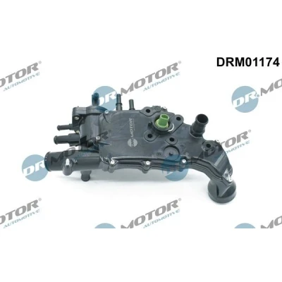 Kuva DR.MOTOR AUTOMOTIVE DRM01174 Termostaattikotelo Ilman tiivisteitä Anturilla CITROËN: C4 I Hatchback, PEUGEOT: Partner Combispace