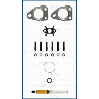 Kuva AJUSA JTC12084 Asennussarja Turboahdin with studs, syringe oil Tiivisteillä asennusohjeella