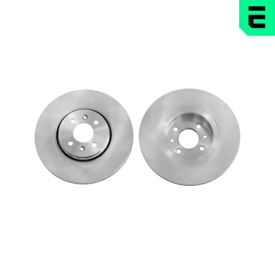 Kuva OPTIMAL Jarrulevy RENAULT: GRAND SCENIC 2, 2 Etuakseli 24mm 4/6 Tuuletettu pinnoitettu BS 8164C 7701207897 Jarrulevyt
