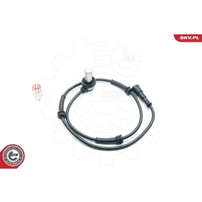 Kuva ESEN SKV 06SKV331 ABS Anturi Etuakseli 2 napaa 830mm 12V musta Sähköinen Naaras AUDI: A8 D2