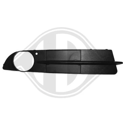 Kuva DIEDERICHS Priority Parts 1224046 Puskurin Ritilä Oikea BMW: 5 Sedan, Touring