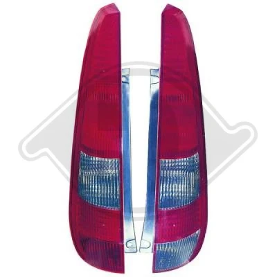 Kuva DIEDERICHS 1404092 Takavalot Oikea P21W, P21/5W, PY21W Ilman lampun kantaa FORD: FIESTA 5