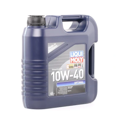 Kuva Liqui Moly Optimal 10W 40 4l Moottoriöljy 3930 MERCEDES BENZ: E sarja Sedan, T modell, Sprinter 3 Flatbed Kuorma auto/Alusta