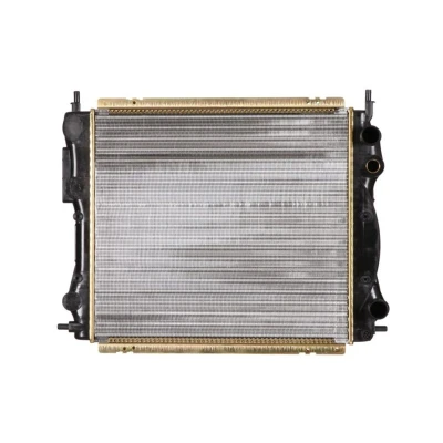 Kuva NRF 58934A Jäähdytin Alumiini 430 396 34 FULL KIT Jäähdytysrivat mekaan. kiinnitetyt