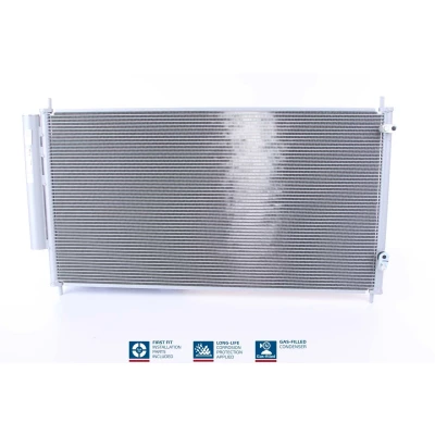 Kuva NISSENS 941188 Ilmastoinnin Lauhdutin Vedenerottimella Alumiini 705 R 134a HONDA: CIVIC 9