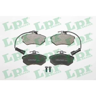 Kuva LPR 05P221 Jarrupalat Ruuveilla AUDI: 80 B3, 90 B3