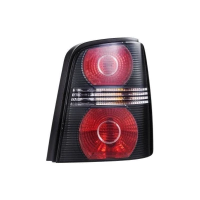 Kuva HELLA 2SK 009 477 101 Takavalot Oikea P21W, PY21W, R5W 12 Musta polttimoilla Lampun kannalla VOLKSWAGEN: Touran I