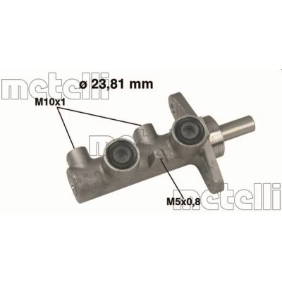 Kuva METELLI 05 0330 Jarrupääsylinteri 23,81 Alumiini HONDA: CR V 2