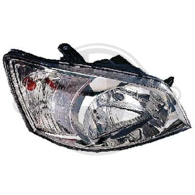 Kuva DIEDERICHS 6805080 Ajovaloumpio Oikea H4, W5W, PY21W HYUNDAI: Getz