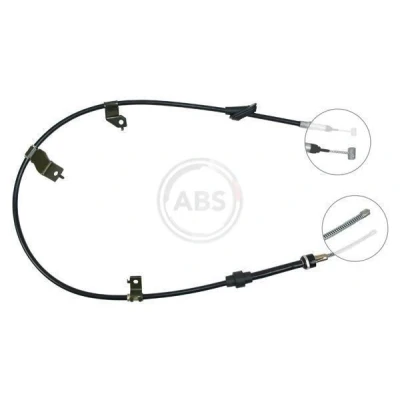 Kuva A.B.S. K13807 Käsijarruvaijeri 1478 Rumpujarru Oikean /vasemmanpuolinen ohjaus HONDA: Civic 5 Stufenheck, V Hatchback