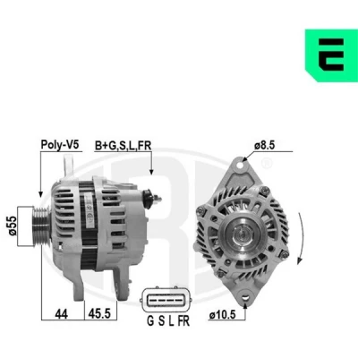 Kuva ERA 209644A Laturi 12V 85A