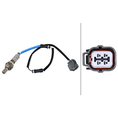 Kuva HELLA 6PA 358 221 591 Lambda Anturi Lämmitetty HONDA: CIVIC 7 Hatchback, Stream I