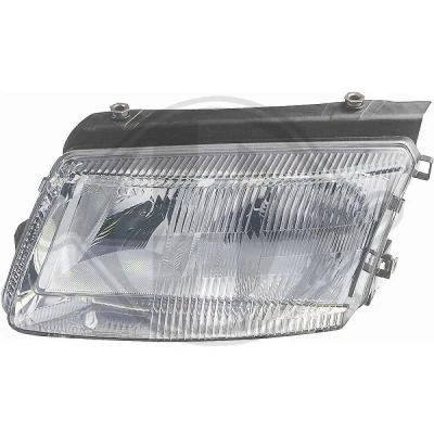 Kuva DIEDERICHS 2245983 Ajovaloumpio Vasen H7, H7/H4, H4 Halogeeni sumuvalolla Oikeanpuoleiselle liikenteelle VOLKSWAGEN: Passat B5 Variant