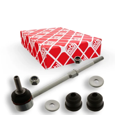 Kuva FEBI BILSTEIN 39835 Koiranluu Taka akseli, vasen, oikea 117 M8 x 1,25, M10 1,5 aluslaatat, laakerilla, mutterilla FORD: KUGA 2, 1
