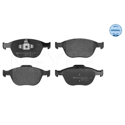 Kuva MEYLE 025 234 4017 Jarrupalat ORIGINAL Quality Etuakseli Ilman kulumisenilmaisinta Huudonvaimennuspellillä FORD: FIESTA 5, Focus Mk1 Farmari