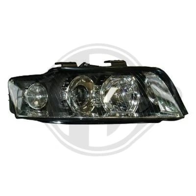 Kuva DIEDERICHS 1017983 Ajovaloumpio Vasen D1S, D1S/H7, H7 Oikeanpuoleiselle liikenteelle ilman valokorkeussäätimen moottoria AUDI: A4 B6 Avant