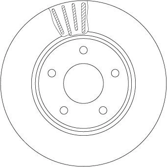 Kuva TRW Jarrulevy NISSAN: NV200 Van / Farmari, Evalia Bussi 28mm 5 114,3mm Tuuletettu Lakattu DF6754 402063NA0A,402063NL0A,402063NL0B,40206CY00A