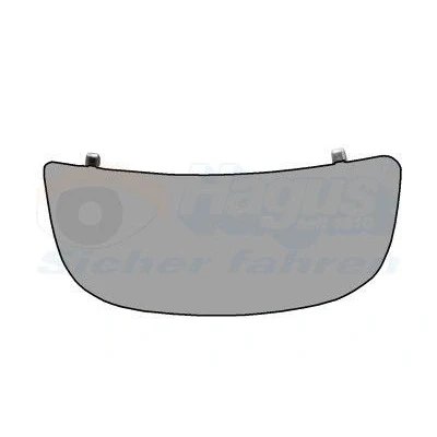 Kuva VAN WEZEL 4394834 Sivupeilin Lasi Oikea Ala osa OPEL: Vivaro A Combi, Van, NISSAN: Primastar RENAULT: TRAFIC 2 Kasten