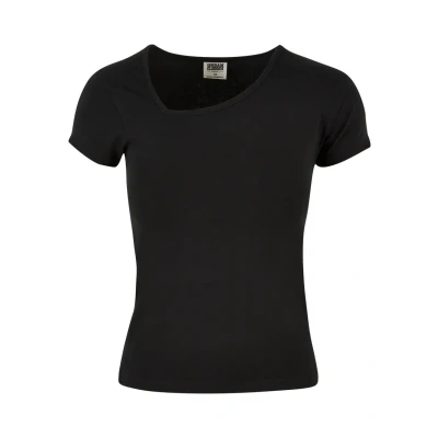 Kuva Urban Classics Asymmetric Neckline Tpaita, Koko: 5XL, Black