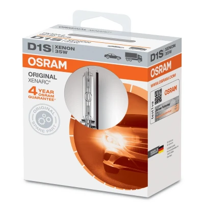 Kuva OSRAM 66140 Polttimo, kaukovalo D1S 85V 35W 4300K Xenon FORD: Focus 2 Kombi, MONDEO 4 Turnier, SKODA: Yeti, VOLVO: V50
