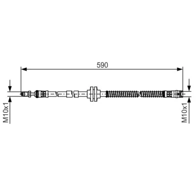 Kuva BOSCH 1 987 481 516 Jarruletku 540 M10x1