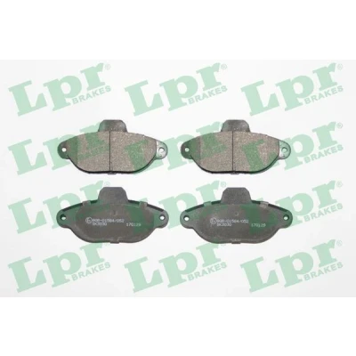 Kuva LPR 05P1191 Jarrupalat FIAT: Panda II Hatchback