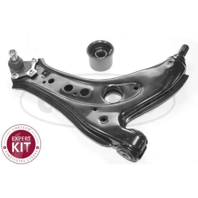 Kuva Tukivarsi, pyöräntuenta, Etuakseli, oikea Corteco 49399609 seat, skoda, vw OE 6Q0407151E