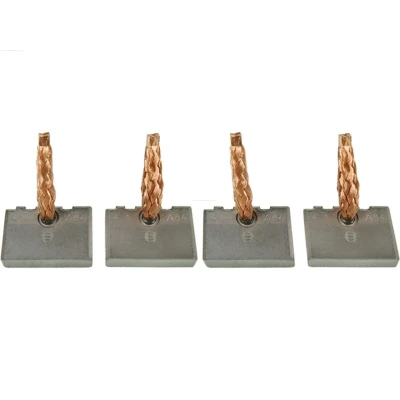 Kuva AS PL BSX190 191(IKA) Käynnistinmoottorin hiilet 6,40mm 24,90mm 16,50mm