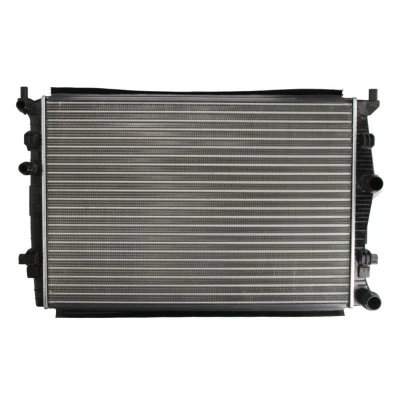 Kuva NRF 58398A Jäähdytin Alumiini 650 438 23 Jäähdytysrivat mekaan. kiinnitetyt SKODA: Octavia 3 Combi, SEAT: Leon III ST