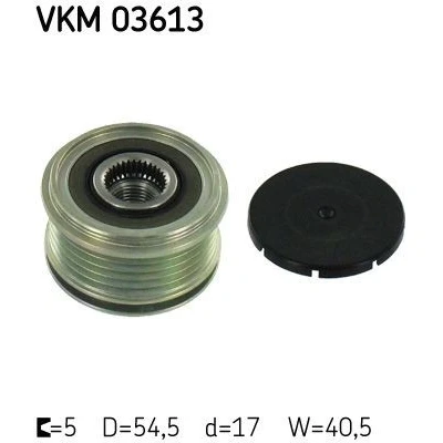 Kuva SKF VKM 03613 Laturin Vapaakytkin 40,5