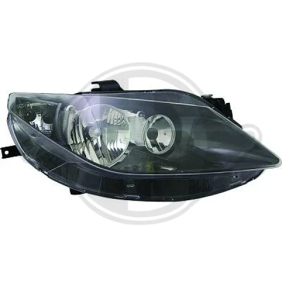 Kuva DIEDERICHS 7426987 Ajovaloumpio Vasen H7/H7 Oikeanpuoleiselle liikenteelle Ilman sähkömoottoria SEAT: Ibiza 4 Sportcoupe