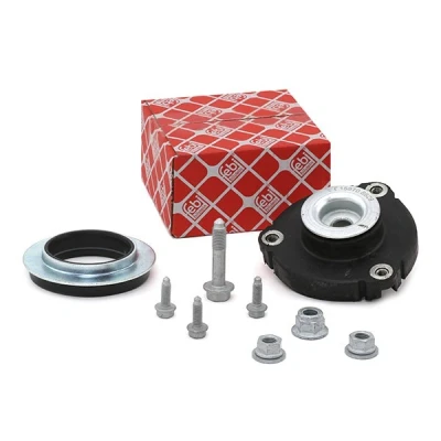 Kuva FEBI BILSTEIN 37884 Korjaussarja, Jousijalan Tukilaakeri Etuakseli Kuulalaakerilla, mutterilla Asennusmateriaalilla VOLKSWAGEN: Polo IV Hatchback