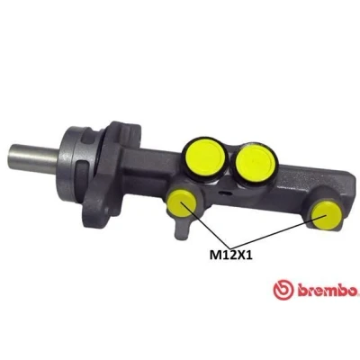 Kuva BREMBO M 85 064 Jarrupääsylinteri 22,2 Alumiini 12 x 1 (2) SKODA: Octavia II Hatchback, SEAT: Altea XL