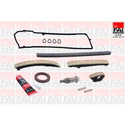 Kuva FAI AutoParts TCK147 Jakoketjusarja Tiivisteillä, ilman hammaspyöriä Yksinkertainen, Niittiketju MERCEDES BENZ: C sarja T modell, Sedan