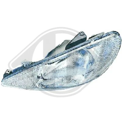 Kuva DIEDERICHS 4225981 Ajovaloumpio Vasen H4 PEUGEOT: 206 Hatchback
