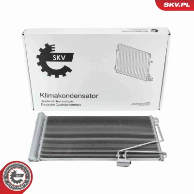 Kuva ESEN SKV 86SKV127 Ilmastoinnin Lauhdutin Vedenerottimella Alumiini 687mm MERCEDES BENZ: C sarja T modell, Sedan