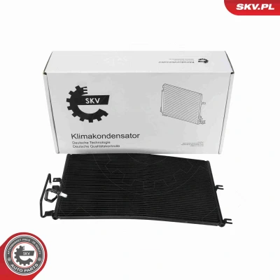 Kuva ESEN SKV 86SKV479 Ilmastoinnin Lauhdutin ilman vedenerotinta Alumiini 645mm