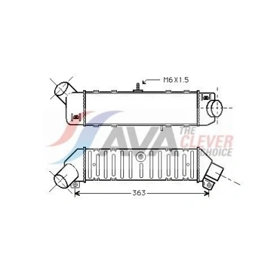 Kuva AVA COOLING SYSTEMS VNA4162 Välijäähdytin
