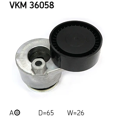 Kuva SKF VKM 36058 Kiristysrulla RENAULT: GRAND SCENIC 2, CLIO 2