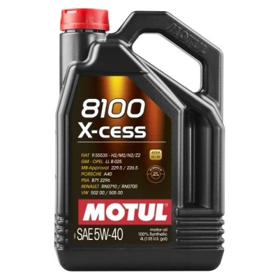 Kuva Motul 5W 40 4l Moottoriöljy 104256 RENAULT: MEGANE 3 Grandtour, MITSUBISHI: Lancer 8 Limousine, VOLKSWAGEN: Golf 5