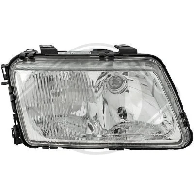 Kuva DIEDERICHS 1030980 Ajovaloumpio Oikea H1, H1/H7, H7 ilman sumuvaloa AUDI: A3 Hatchback