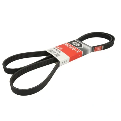 Kuva GATES 6PK2075 Moniurahihna 2075 6 Polyesteri, EPDM (eteenipropeeni dieeni kumi) FleetRunner Micro V FORD: MONDEO 3 Kombi, HONDA: CR 4